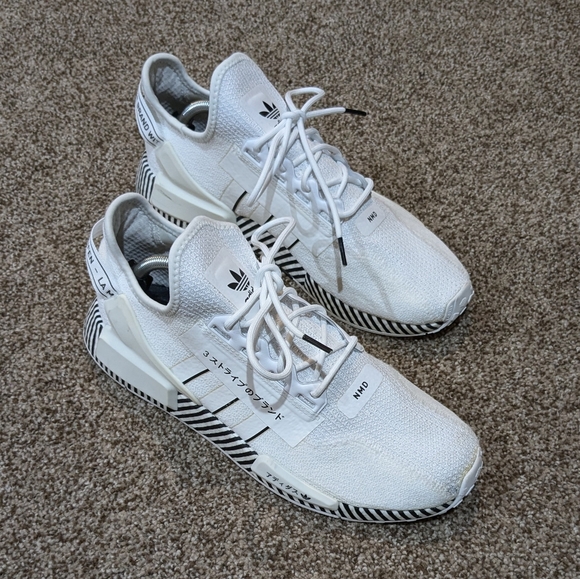 adidas Other - Adidas NMD R1 V2 Men's Size 11 Dazzle Camo Cloud White Shoes